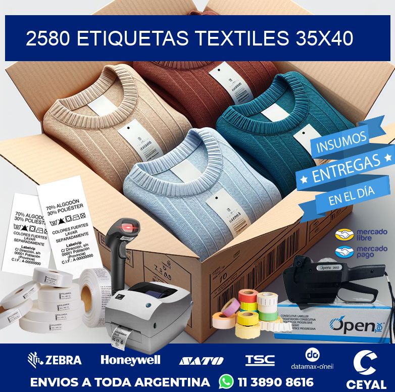 2580 ETIQUETAS TEXTILES 35X40