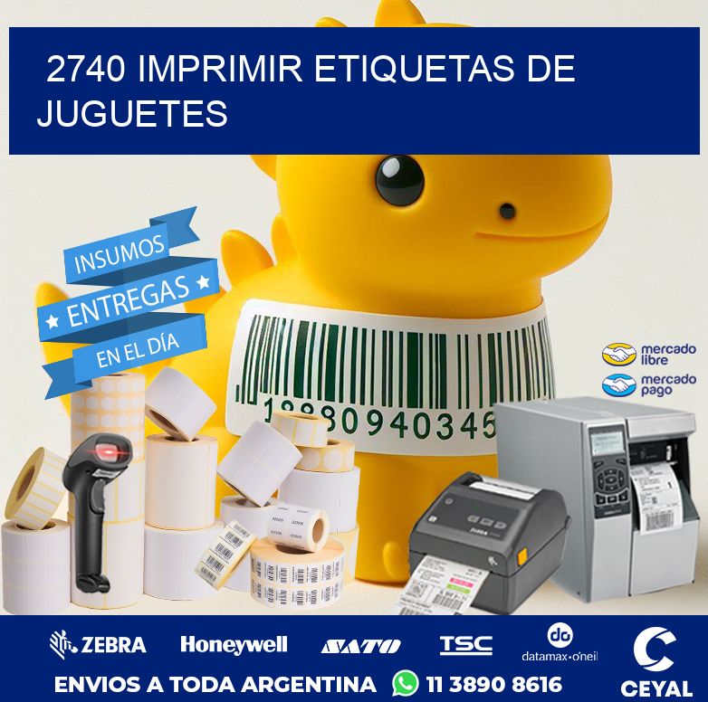 2740 IMPRIMIR ETIQUETAS DE JUGUETES