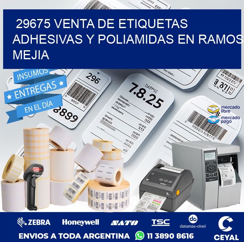 29675 VENTA DE ETIQUETAS ADHESIVAS Y POLIAMIDAS EN RAMOS MEJIA