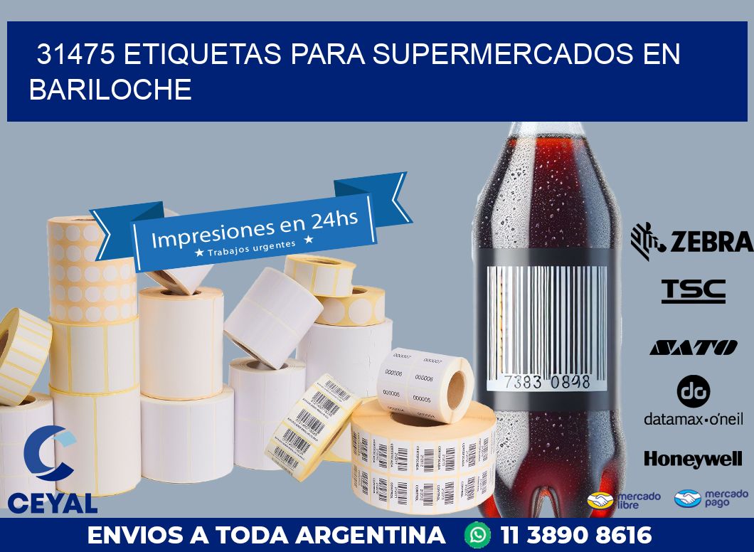 31475 ETIQUETAS PARA SUPERMERCADOS EN BARILOCHE