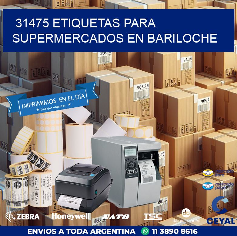 31475 ETIQUETAS PARA SUPERMERCADOS EN BARILOCHE