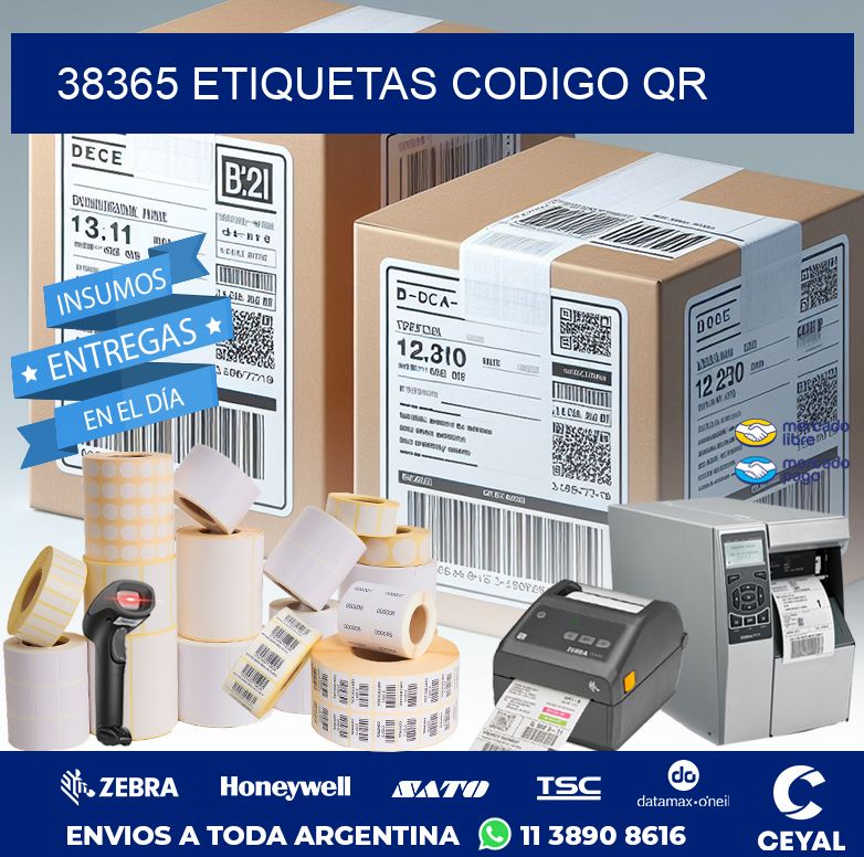 38365 ETIQUETAS CODIGO QR