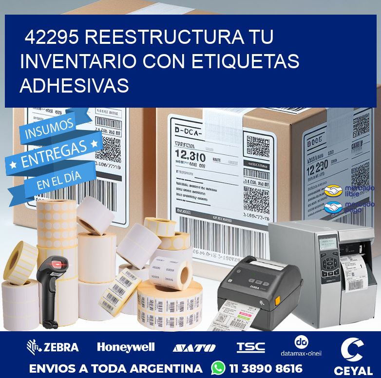 42295 REESTRUCTURA TU INVENTARIO CON ETIQUETAS ADHESIVAS