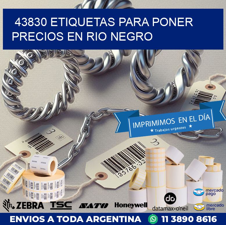 43830 ETIQUETAS PARA PONER PRECIOS EN RIO NEGRO