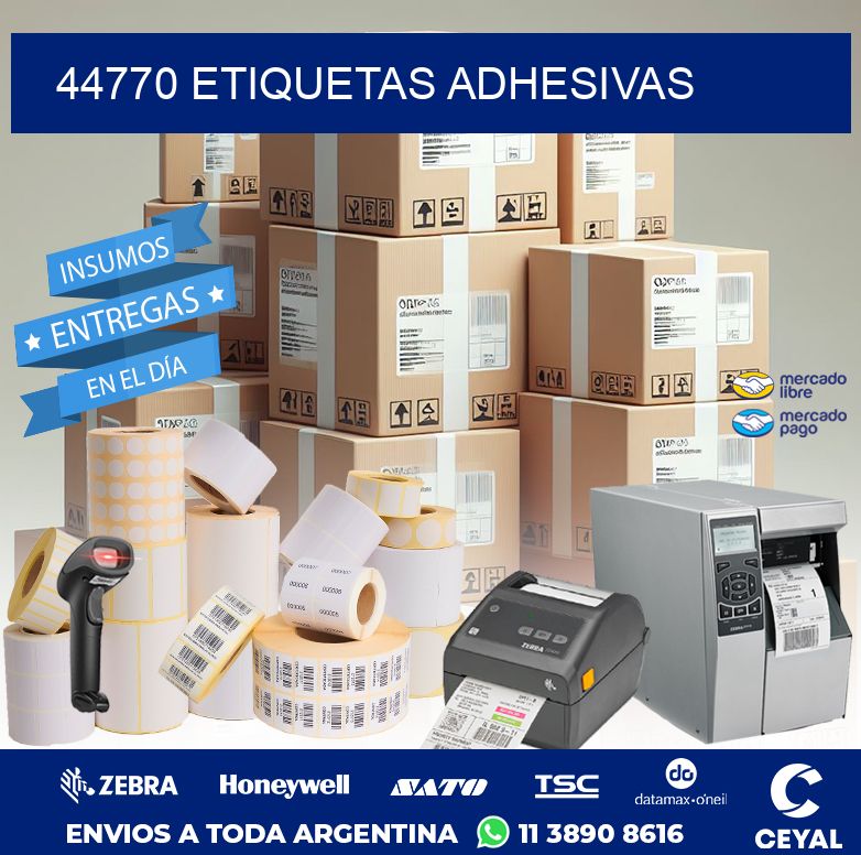 44770 ETIQUETAS ADHESIVAS