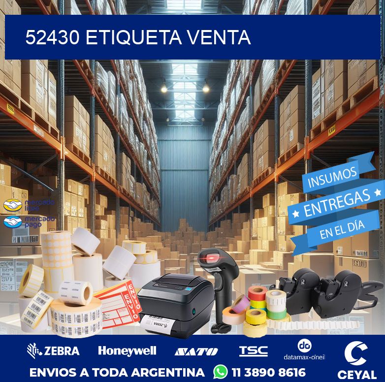 52430 ETIQUETA VENTA