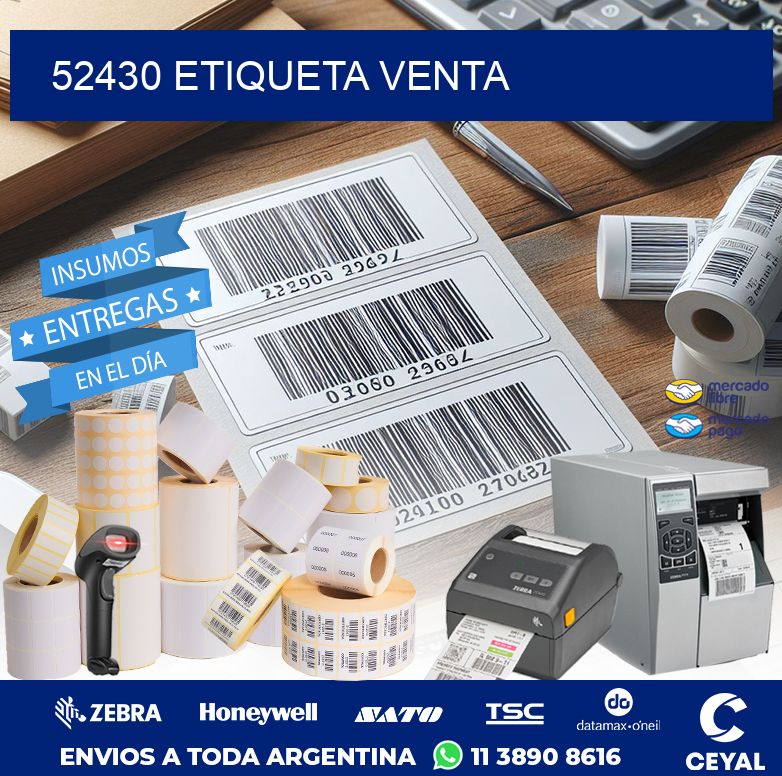 52430 ETIQUETA VENTA