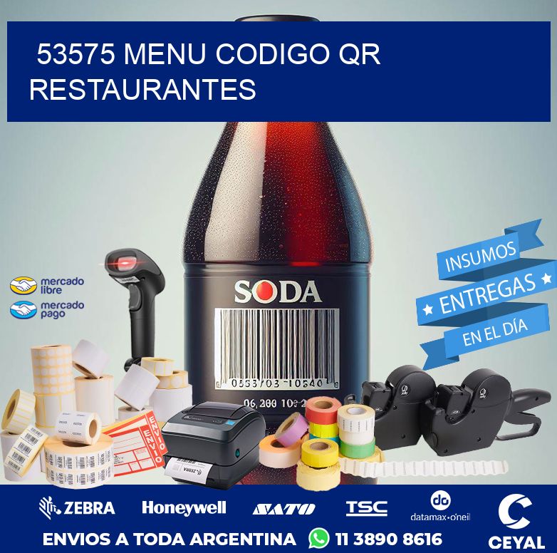 53575 MENU CODIGO QR RESTAURANTES