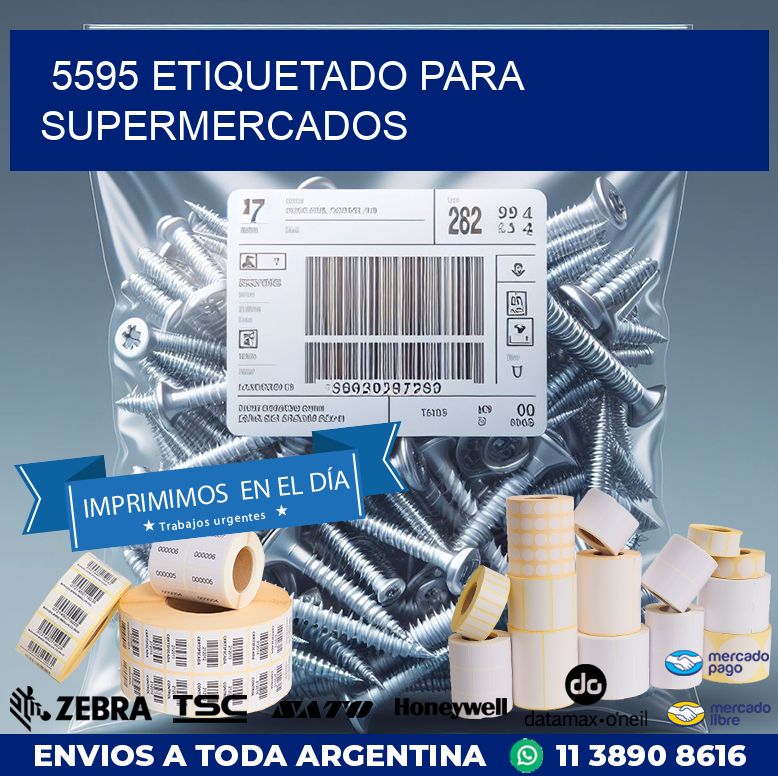 5595 ETIQUETADO PARA SUPERMERCADOS