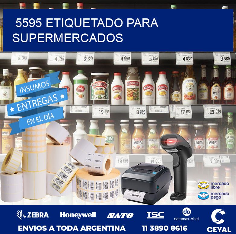 5595 ETIQUETADO PARA SUPERMERCADOS