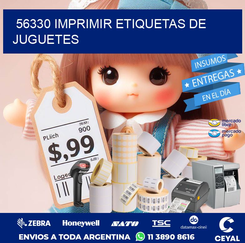 56330 IMPRIMIR ETIQUETAS DE JUGUETES