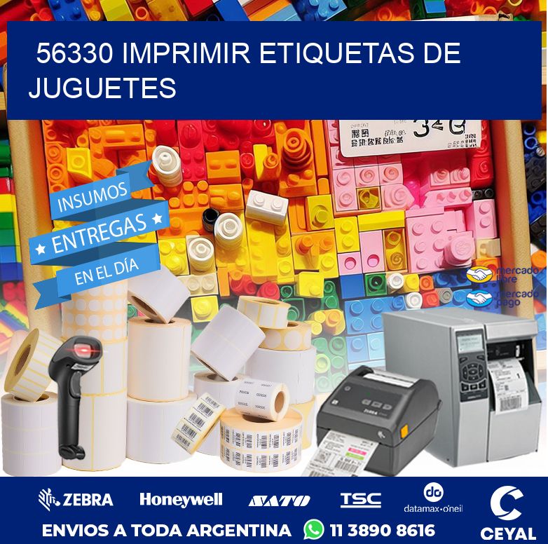 56330 IMPRIMIR ETIQUETAS DE JUGUETES