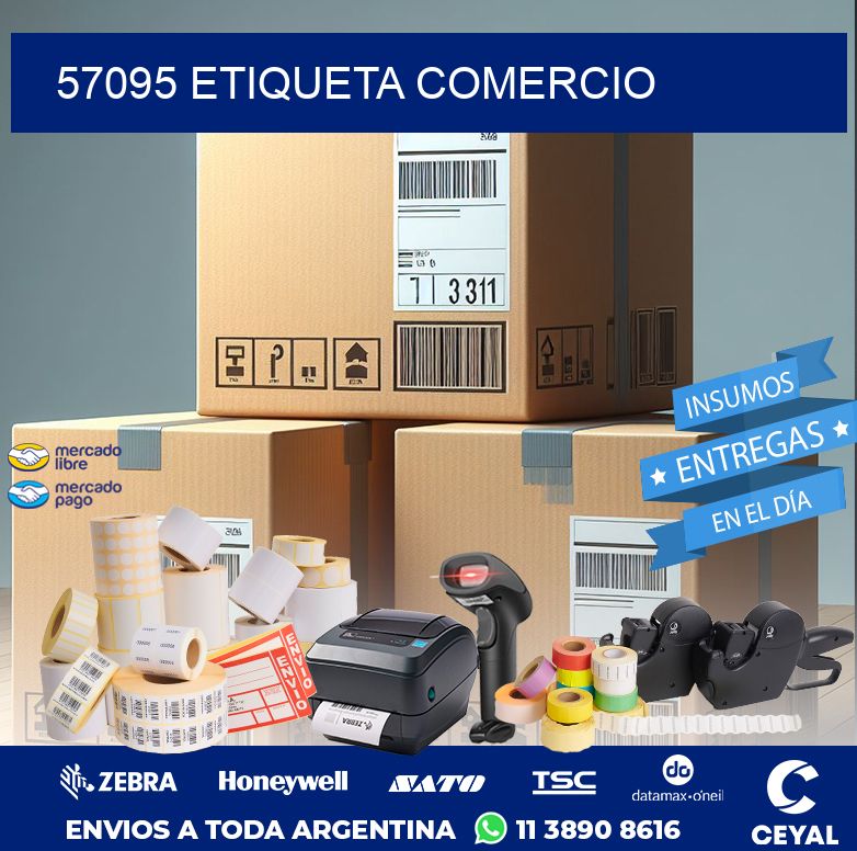 57095 ETIQUETA COMERCIO