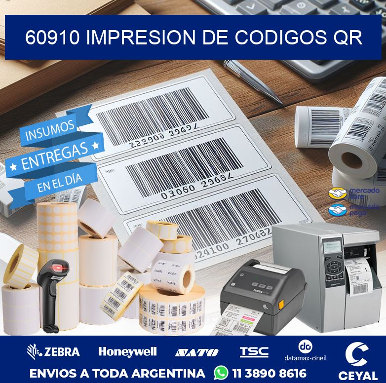 60910 IMPRESION DE CODIGOS QR