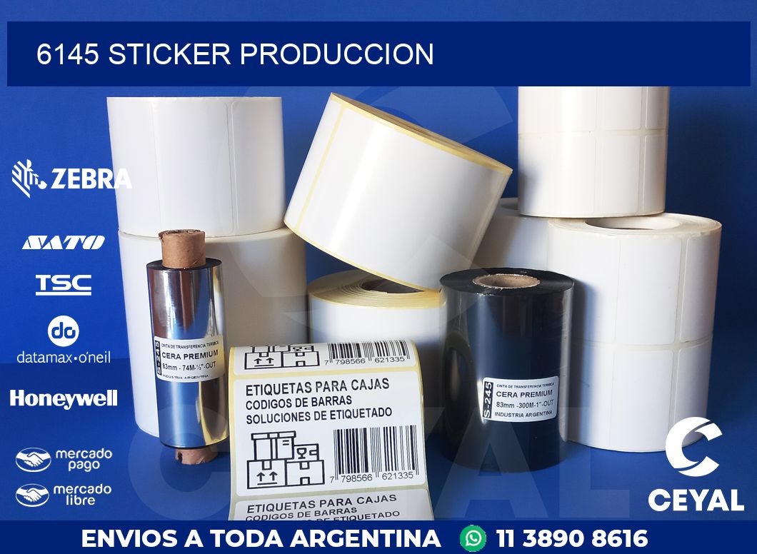 6145 STICKER PRODUCCION