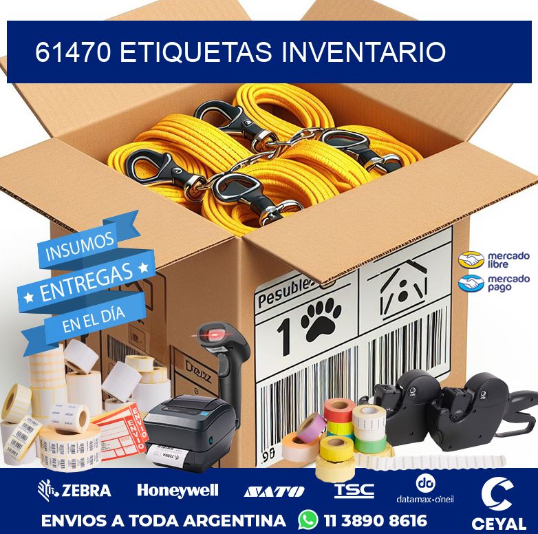 61470 ETIQUETAS INVENTARIO