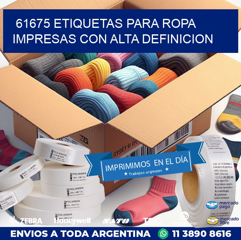 61675 ETIQUETAS PARA ROPA IMPRESAS CON ALTA DEFINICION