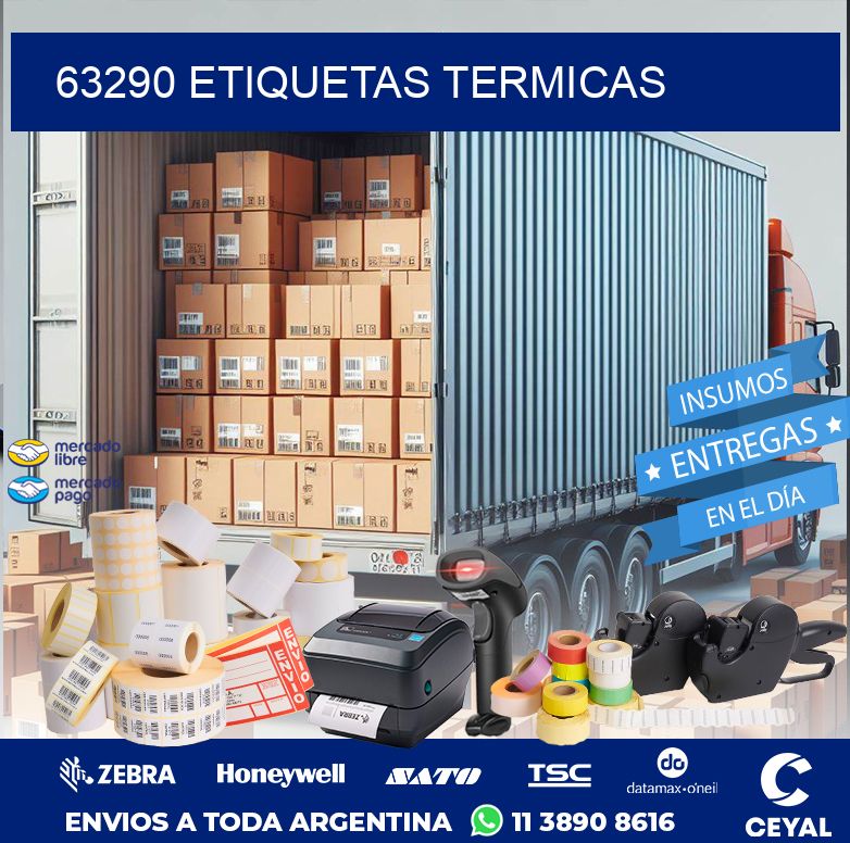 63290 ETIQUETAS TERMICAS