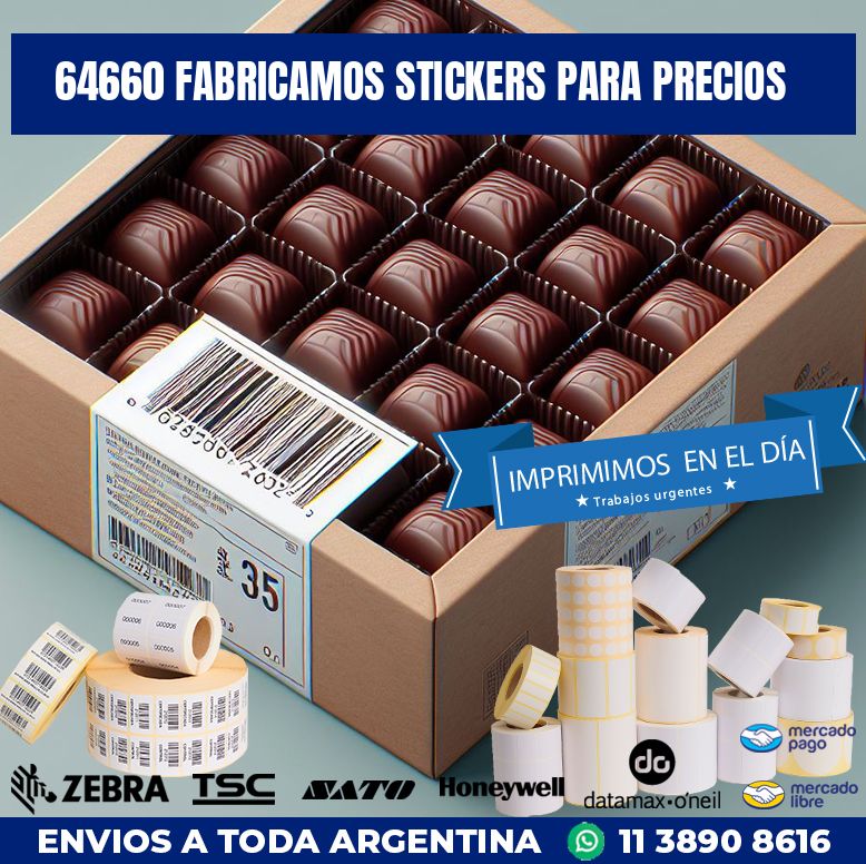 64660 FABRICAMOS STICKERS PARA PRECIOS