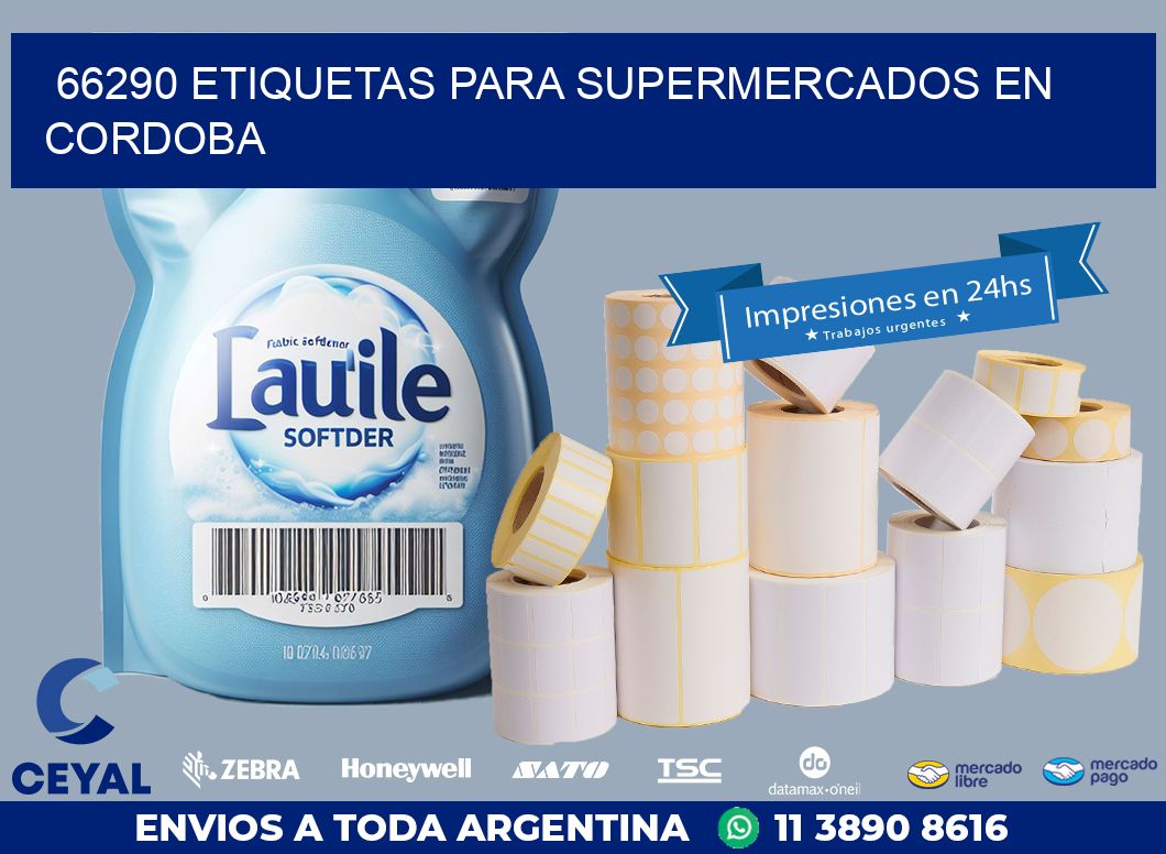 66290 ETIQUETAS PARA SUPERMERCADOS EN CORDOBA