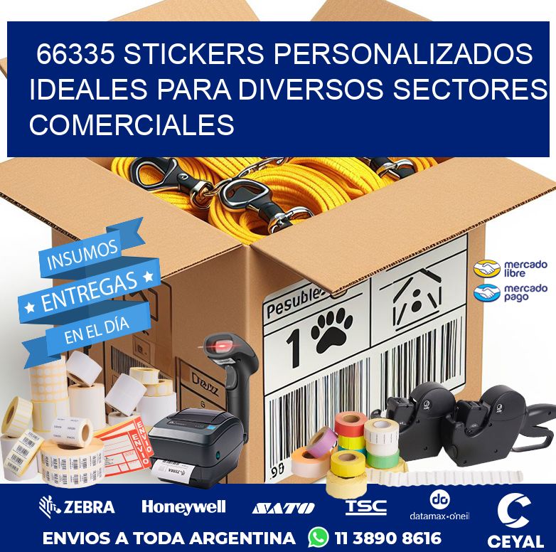 66335 STICKERS PERSONALIZADOS IDEALES PARA DIVERSOS SECTORES COMERCIALES