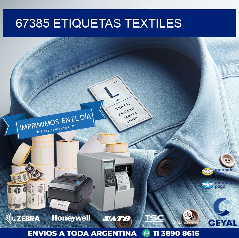 67385 ETIQUETAS TEXTILES