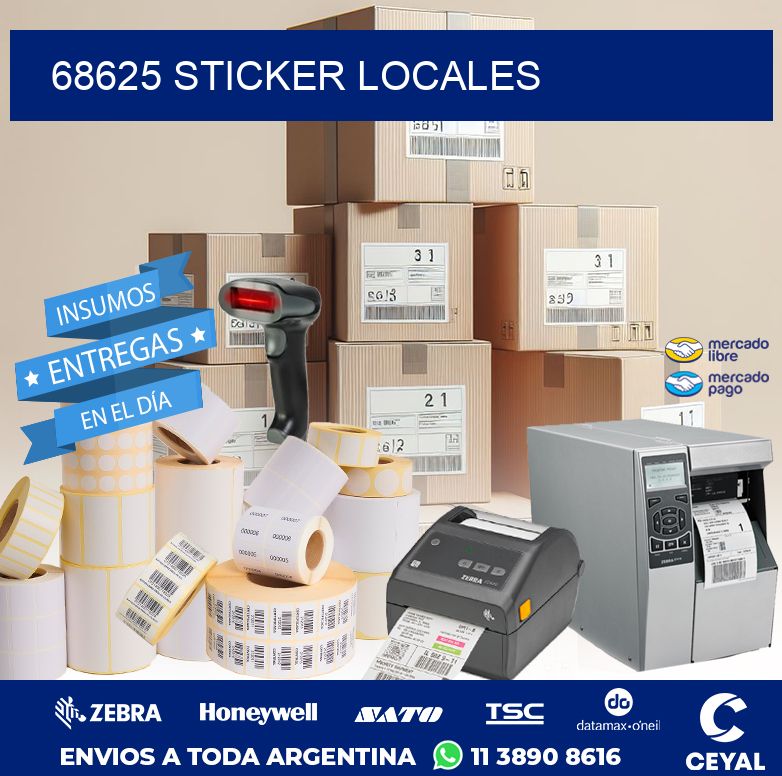 68625 STICKER LOCALES