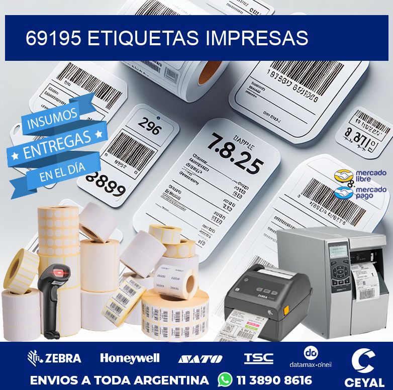 69195 ETIQUETAS IMPRESAS