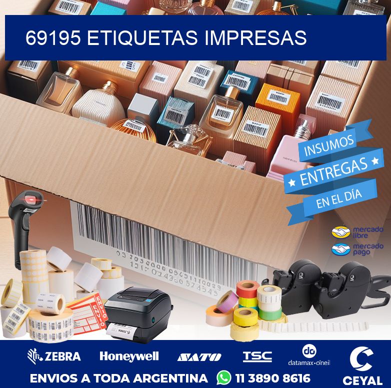 69195 ETIQUETAS IMPRESAS