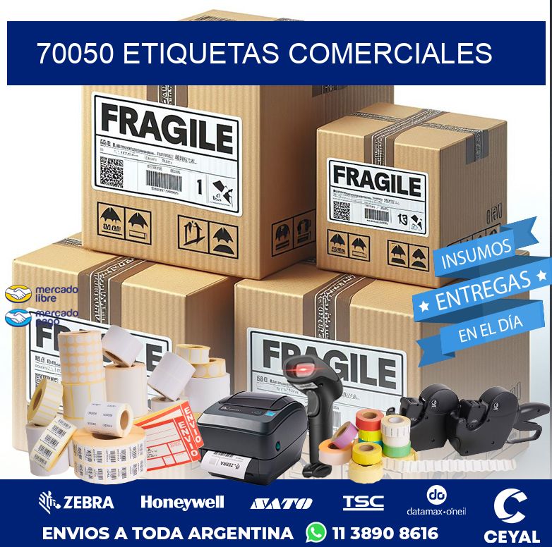 70050 ETIQUETAS COMERCIALES