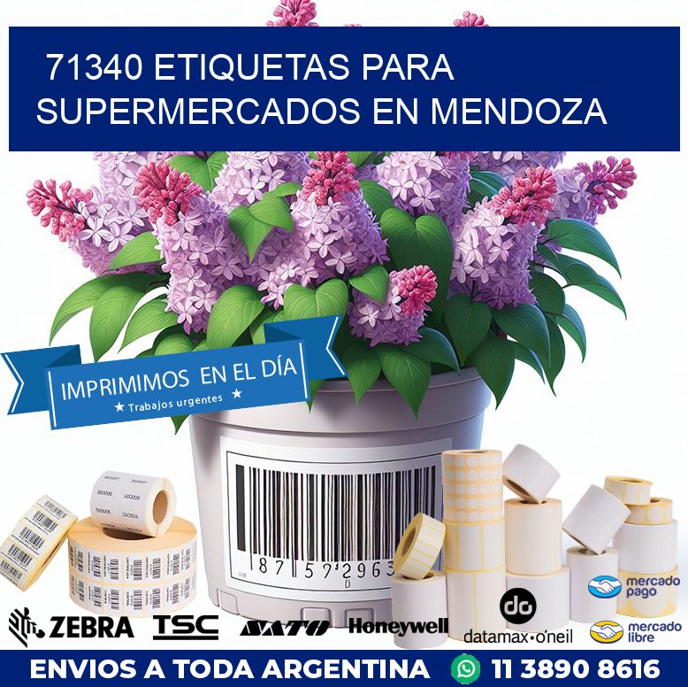 71340 ETIQUETAS PARA SUPERMERCADOS EN MENDOZA