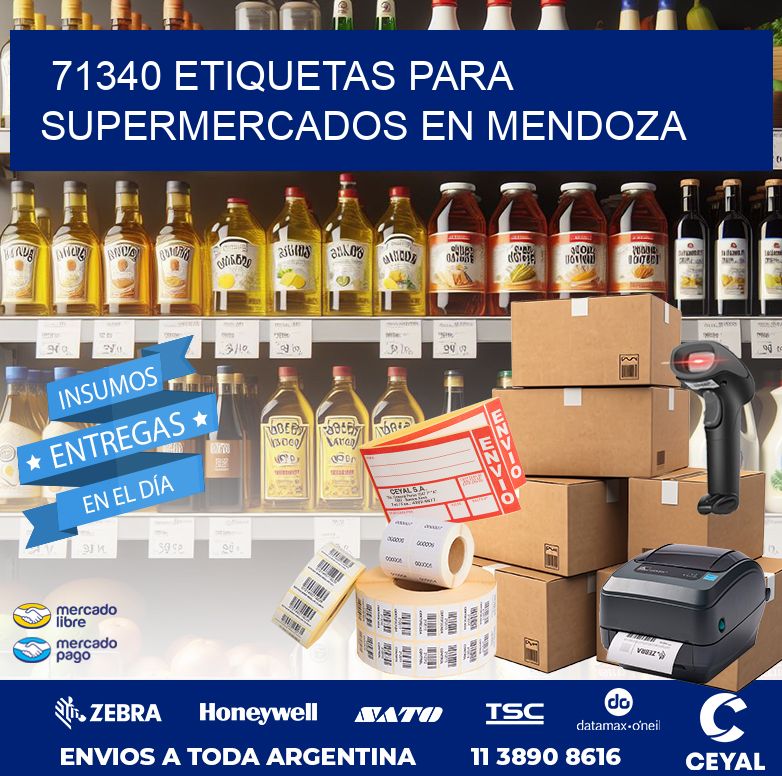 71340 ETIQUETAS PARA SUPERMERCADOS EN MENDOZA