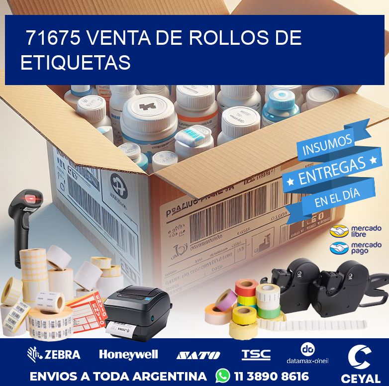 71675 VENTA DE ROLLOS DE ETIQUETAS