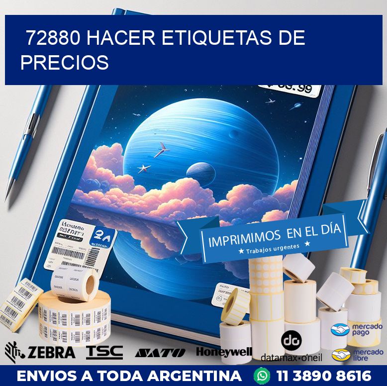72880 HACER ETIQUETAS DE PRECIOS