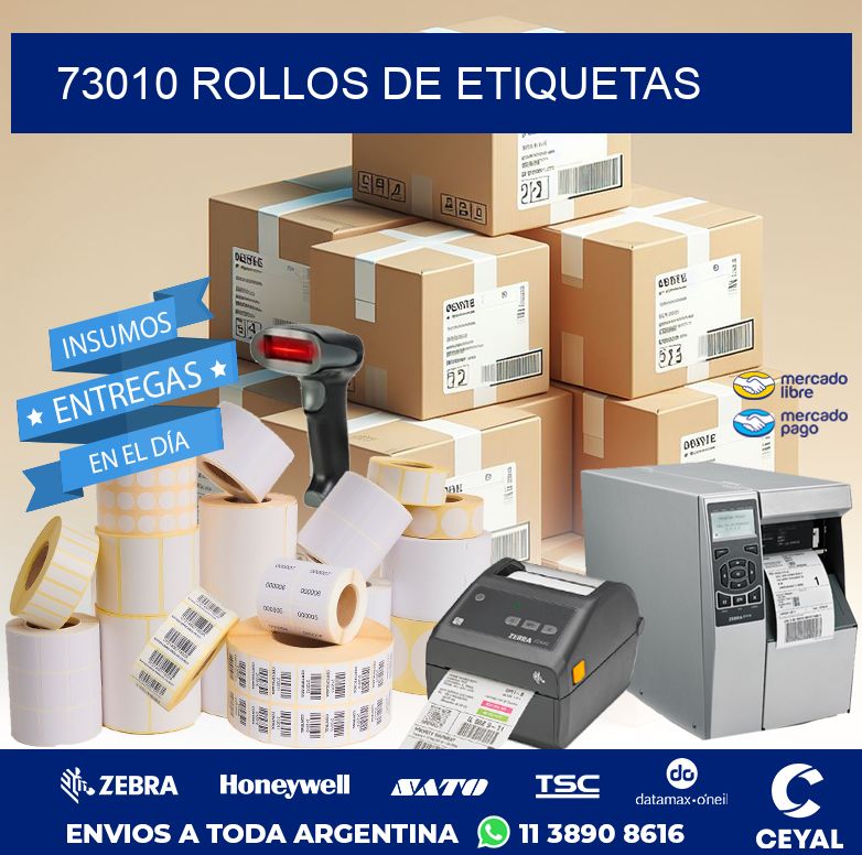 73010 ROLLOS DE ETIQUETAS