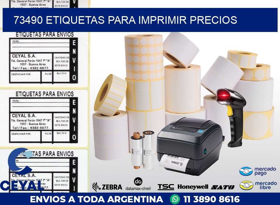 73490 ETIQUETAS PARA IMPRIMIR PRECIOS