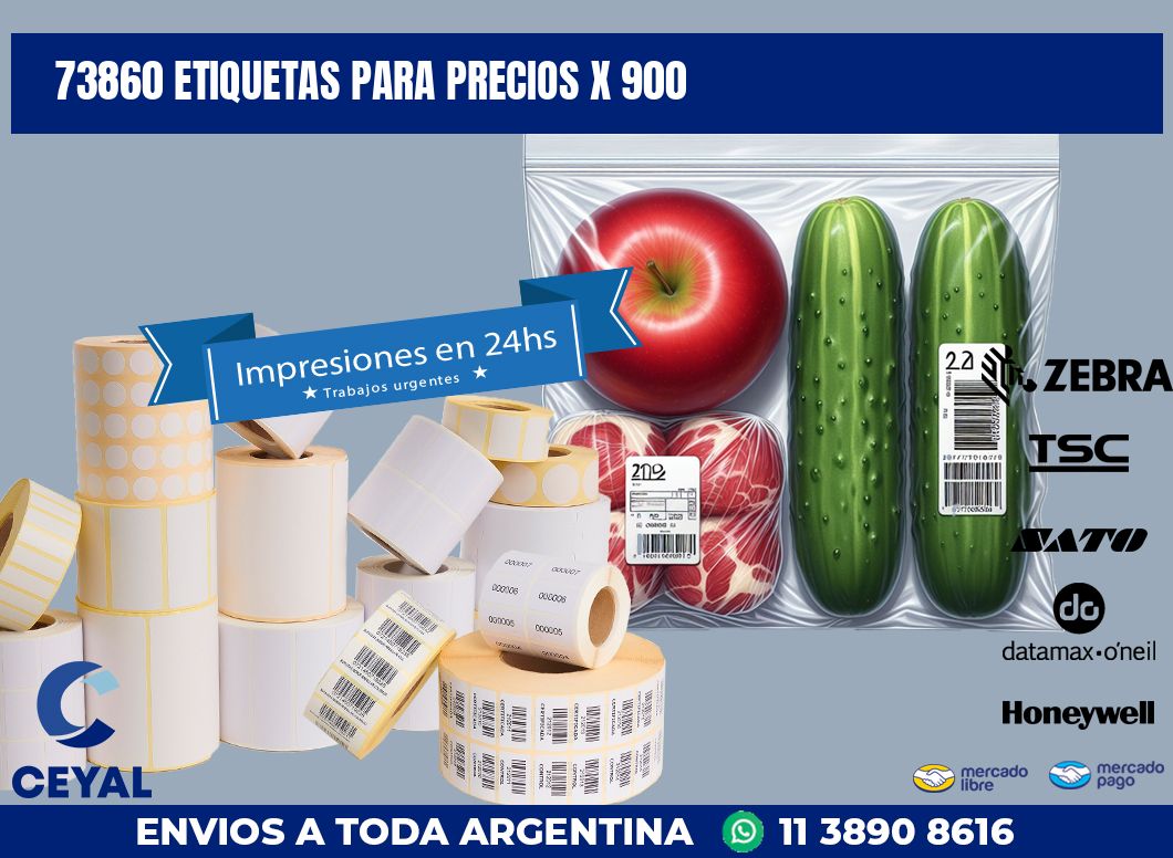 73860 ETIQUETAS PARA PRECIOS X 900