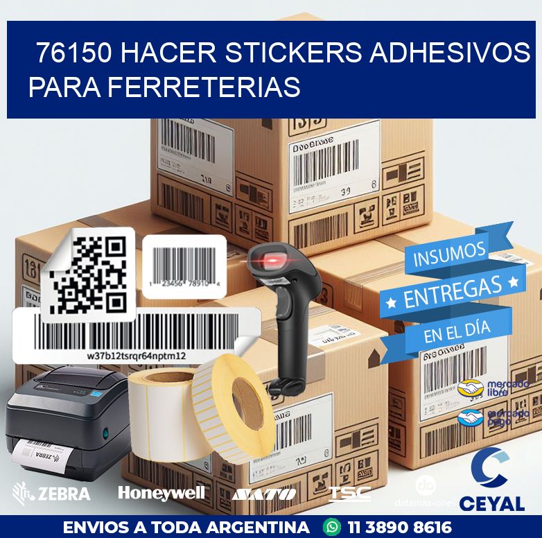 76150 HACER STICKERS ADHESIVOS PARA FERRETERIAS