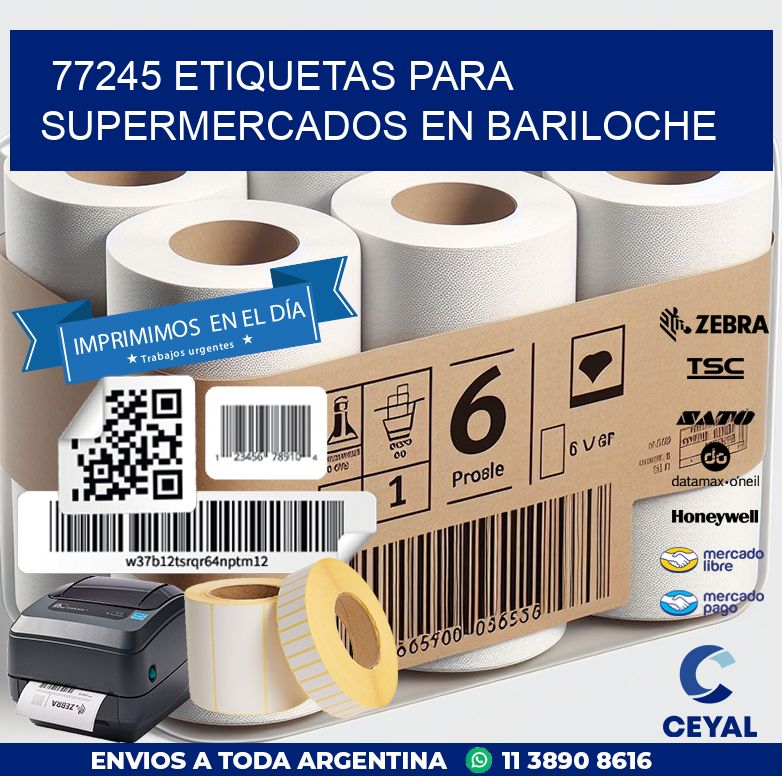 77245 ETIQUETAS PARA SUPERMERCADOS EN BARILOCHE