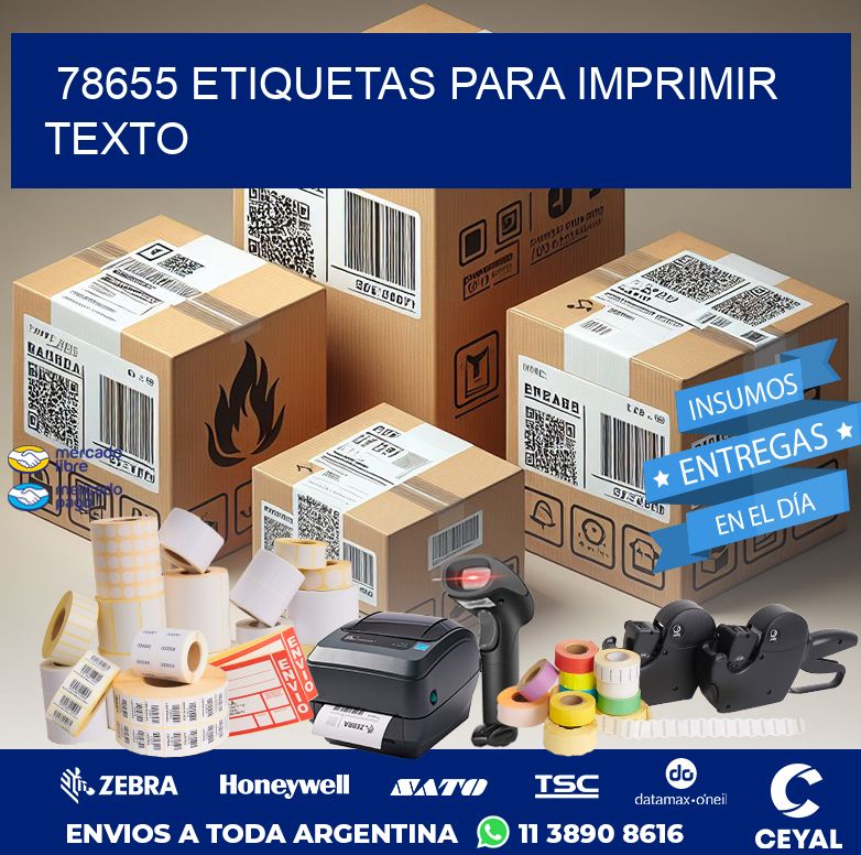 78655 ETIQUETAS PARA IMPRIMIR TEXTO