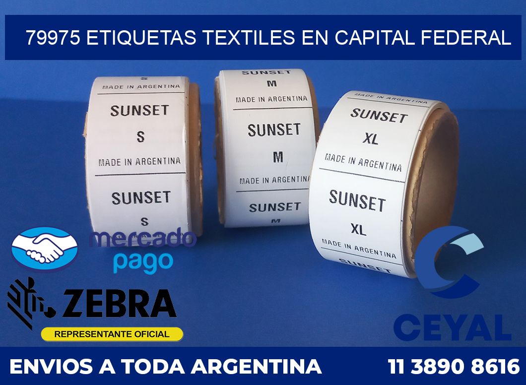 79975 ETIQUETAS TEXTILES EN CAPITAL FEDERAL