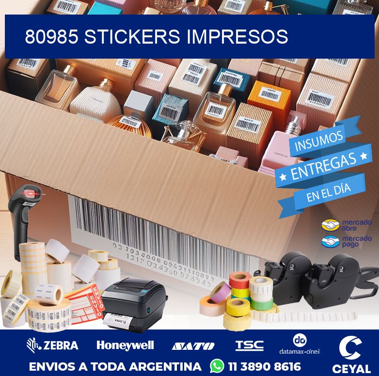 80985 STICKERS IMPRESOS