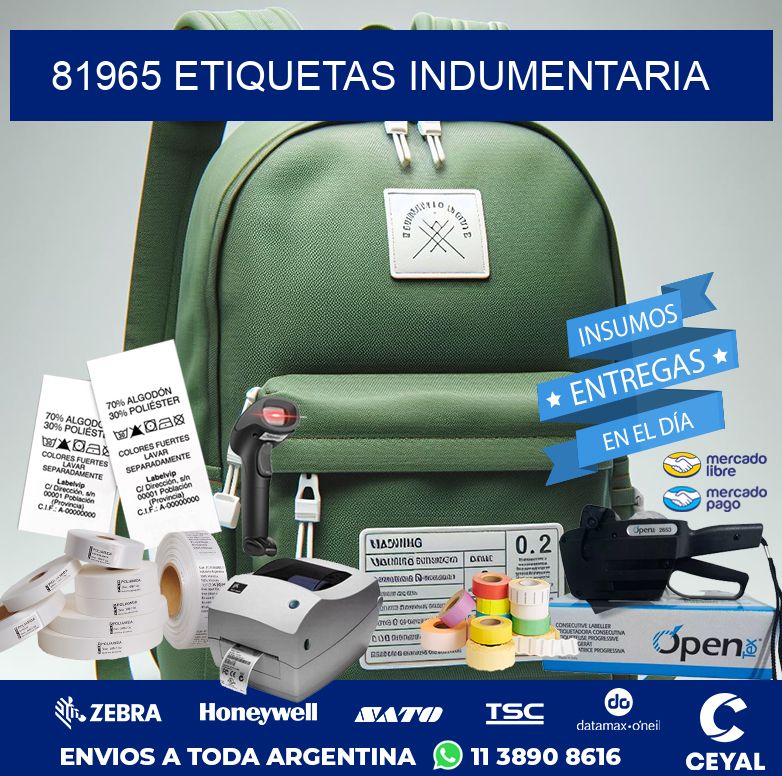 81965 ETIQUETAS INDUMENTARIA