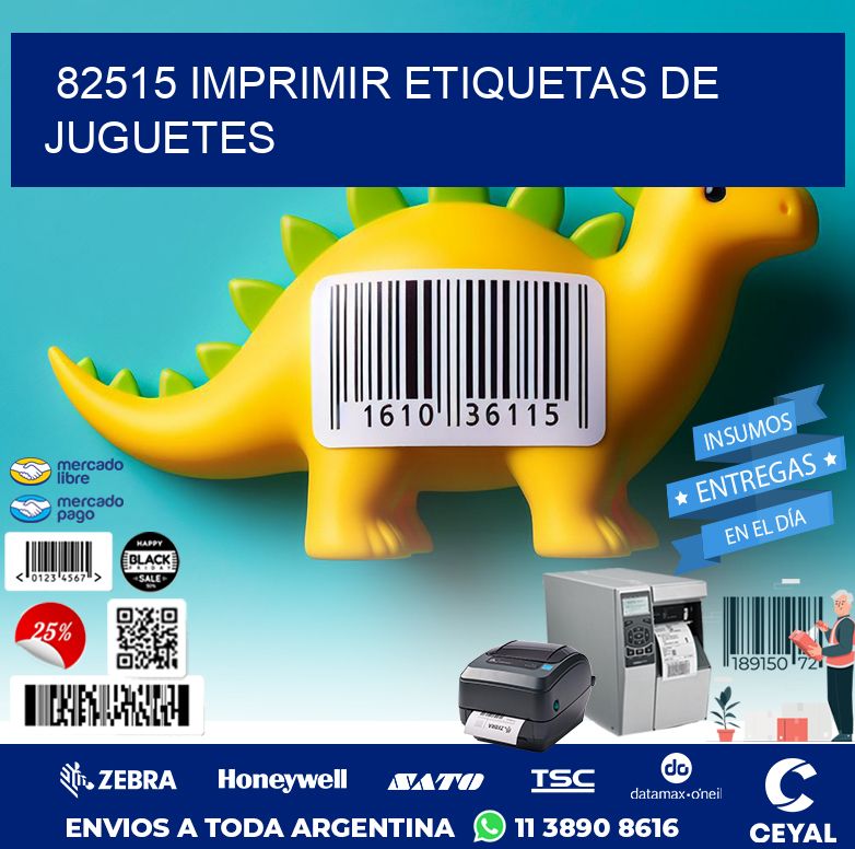 82515 IMPRIMIR ETIQUETAS DE JUGUETES