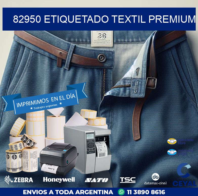 82950 ETIQUETADO TEXTIL PREMIUM