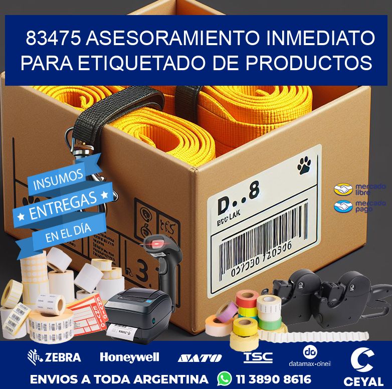 83475 ASESORAMIENTO INMEDIATO PARA ETIQUETADO DE PRODUCTOS