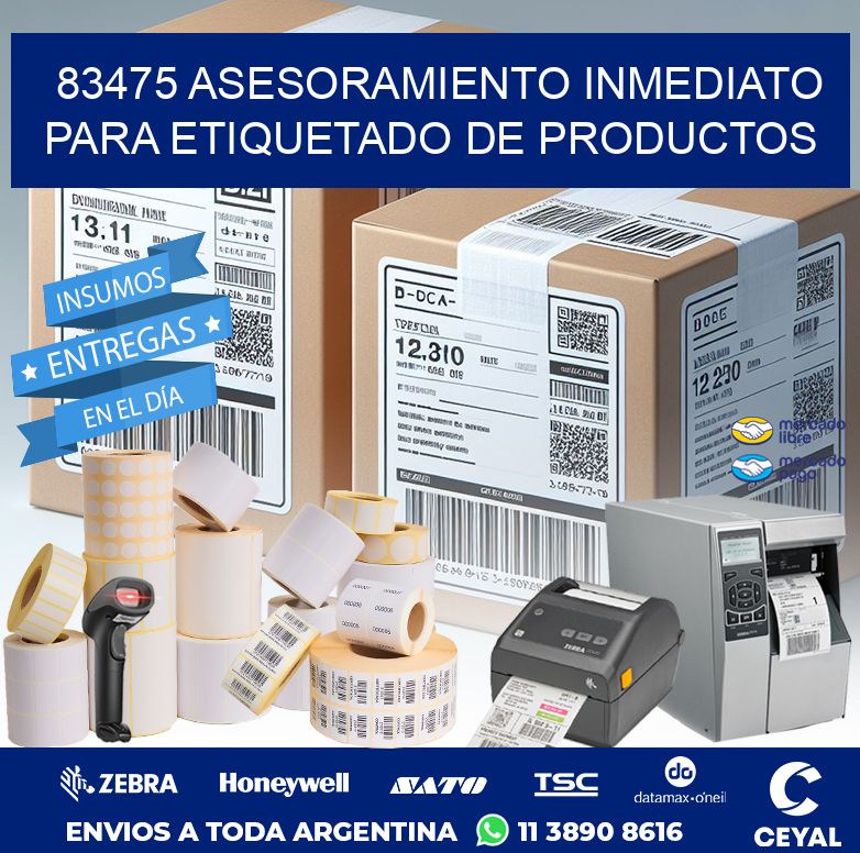 83475 ASESORAMIENTO INMEDIATO PARA ETIQUETADO DE PRODUCTOS