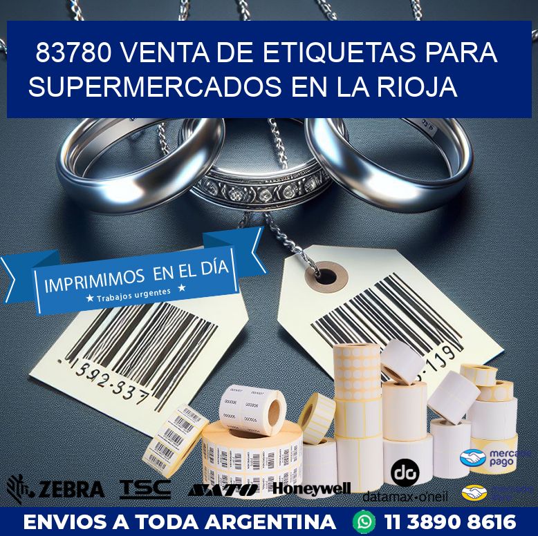 83780 VENTA DE ETIQUETAS PARA SUPERMERCADOS EN LA RIOJA