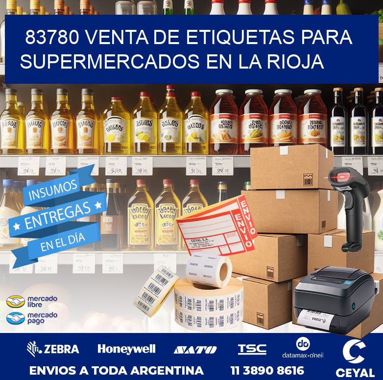 83780 VENTA DE ETIQUETAS PARA SUPERMERCADOS EN LA RIOJA
