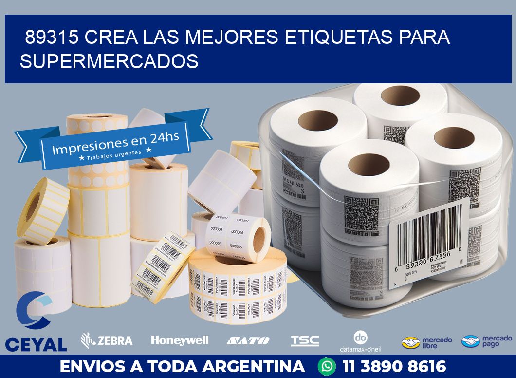 89315 CREA LAS MEJORES ETIQUETAS PARA SUPERMERCADOS